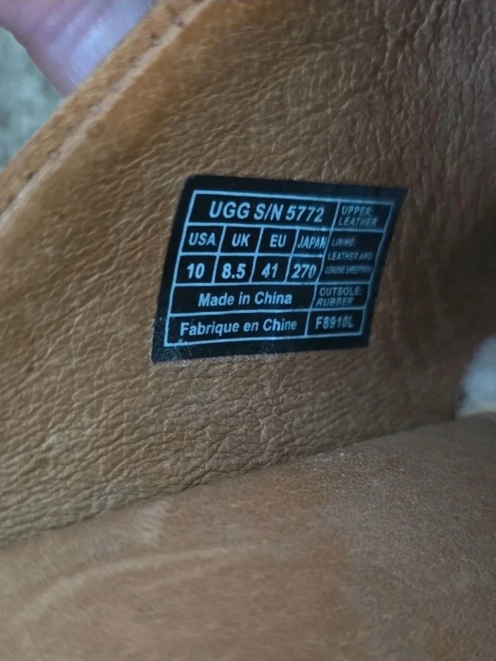 UGG Women’s Suede Clog Mule in Chestnut